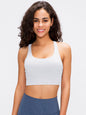 Crisscross Scoop Neck Active Tank